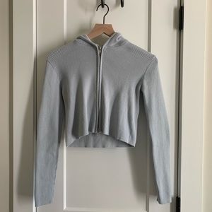 Blue Brandy Melville zip up
